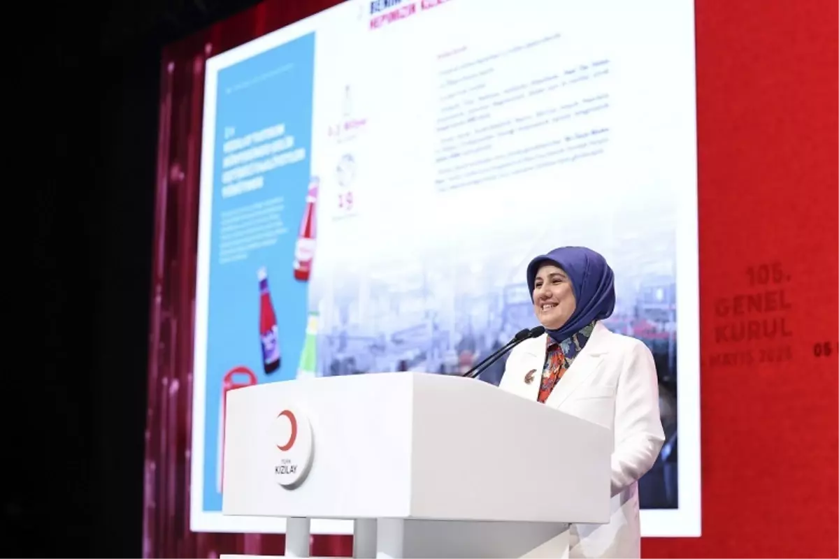 Türk Kızılay’ın 105. Genel Kurulu yapıldı, Prof. Dr. Fatma Meriç Yılmaz yine Genel Lider seçildi