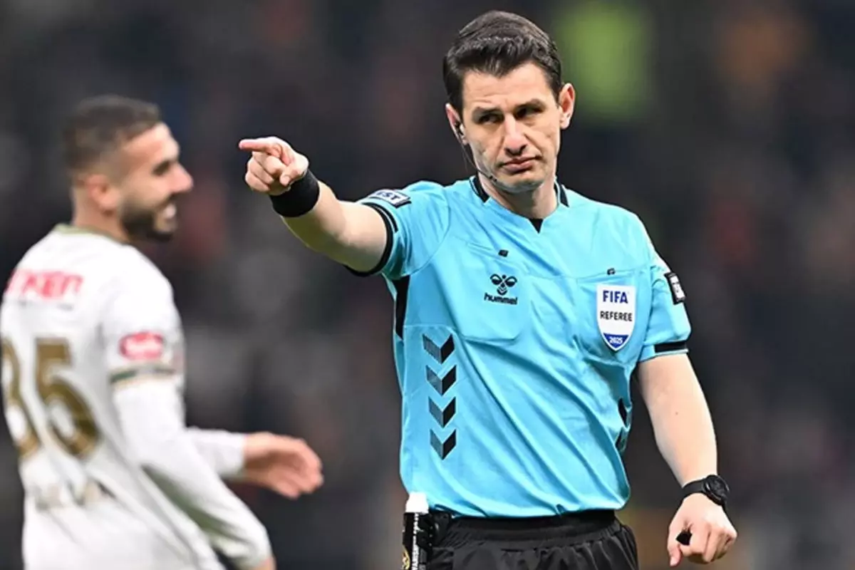UEFA’dan Halil Umut Meler’e dev finalde vazife