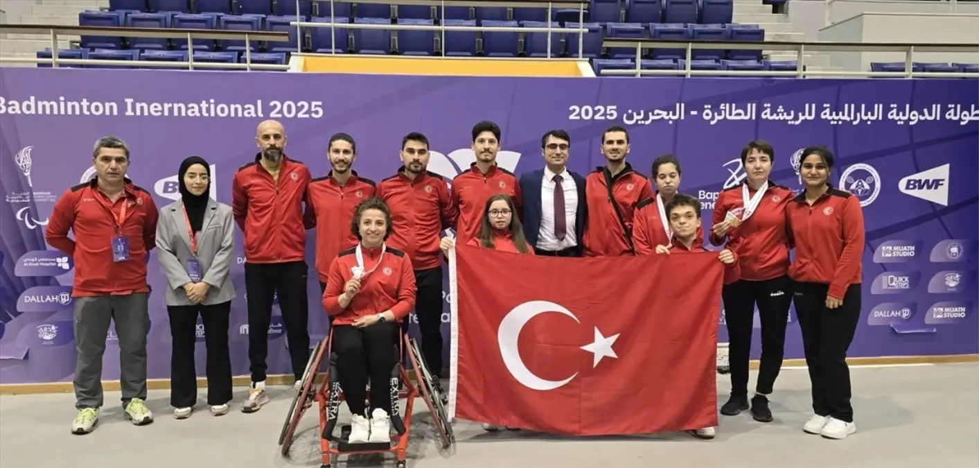 Ulusal Para Badmintoncular Bahreyn’de 5 Madalya Kazandı