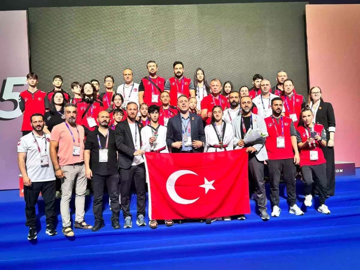 Ulusal Taekwondocular Fujairah’da Madalya Kazandı