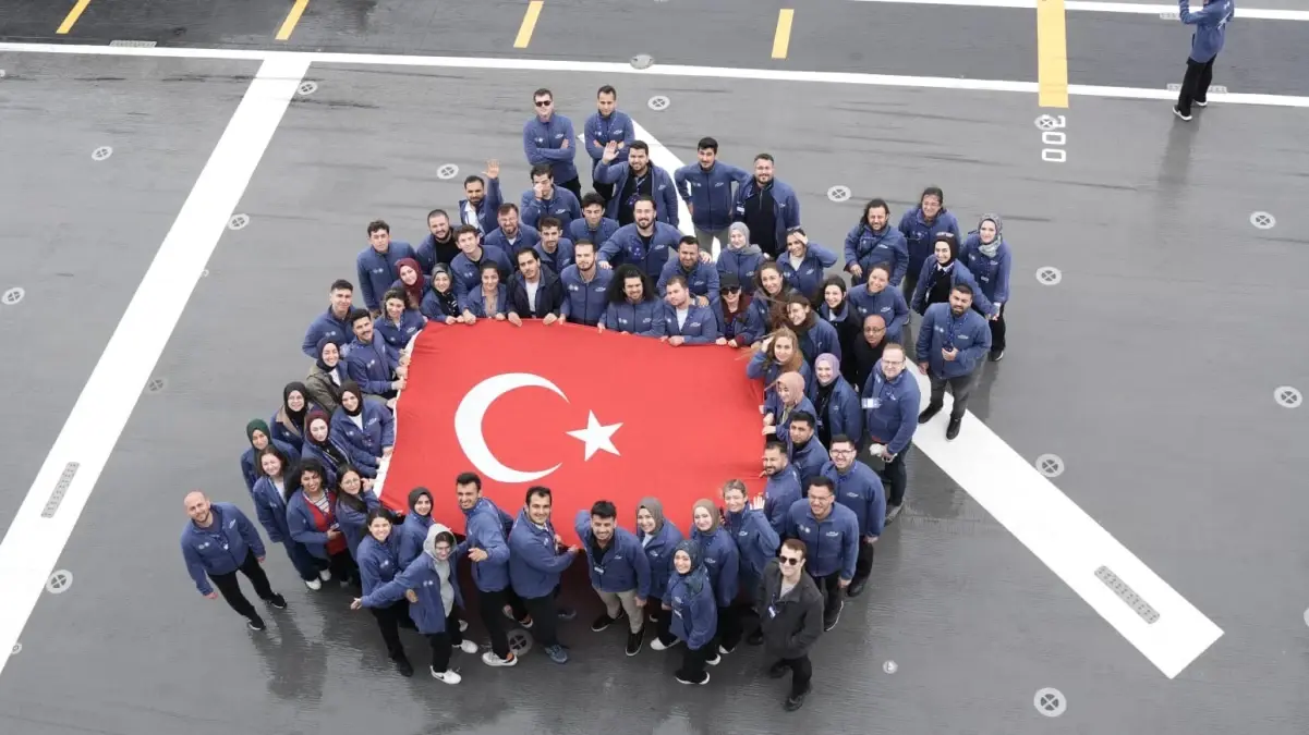 Üniversiteli Gençler, TCG Anadolu ile 19 Mayıs Seyahatinde