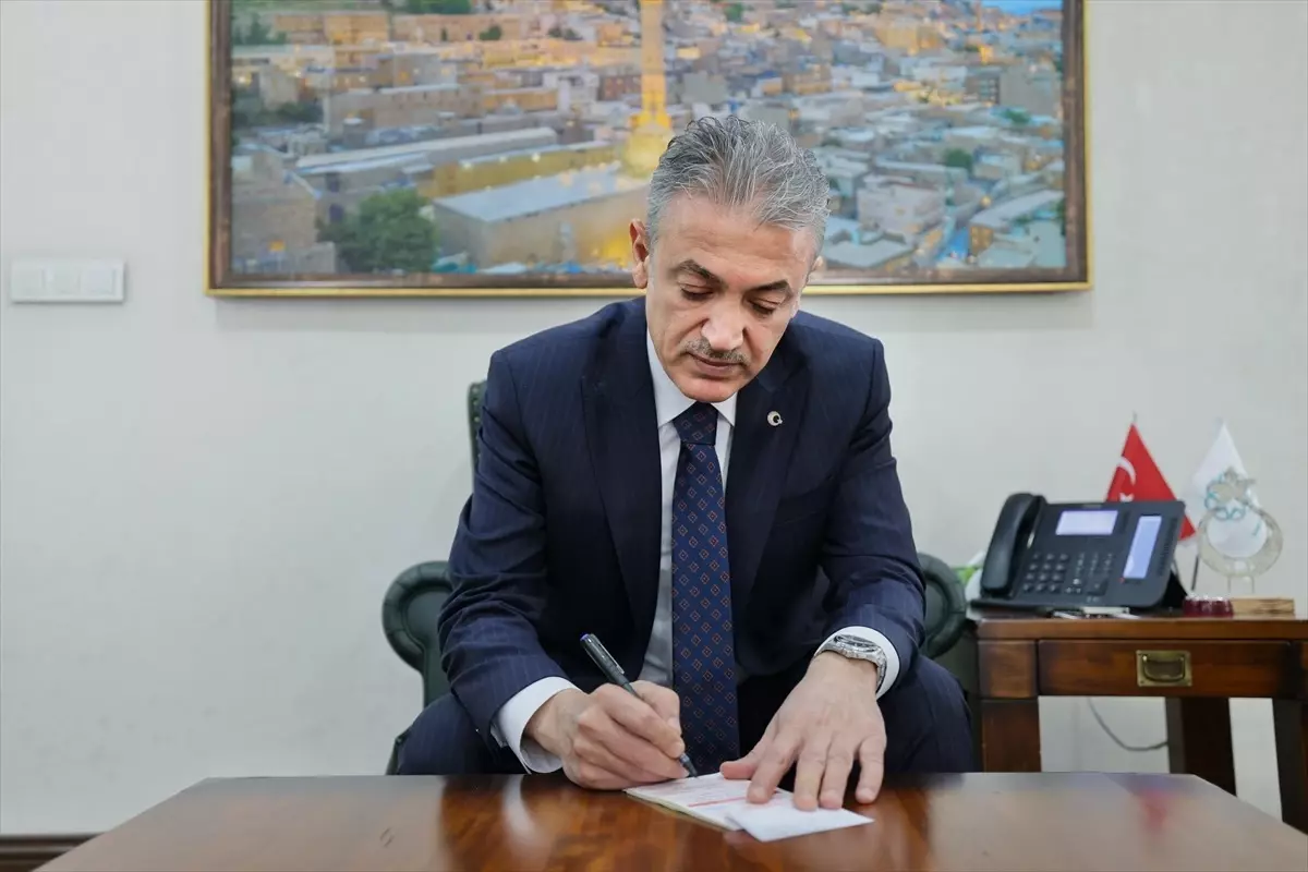 Vali Akkoyun’dan Gazze’ye Kurban Bağışı