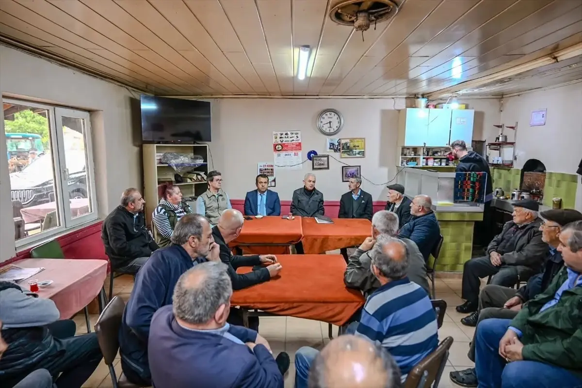 Vali Turan, Dereköy’de Vatandaşlarla Buluştu