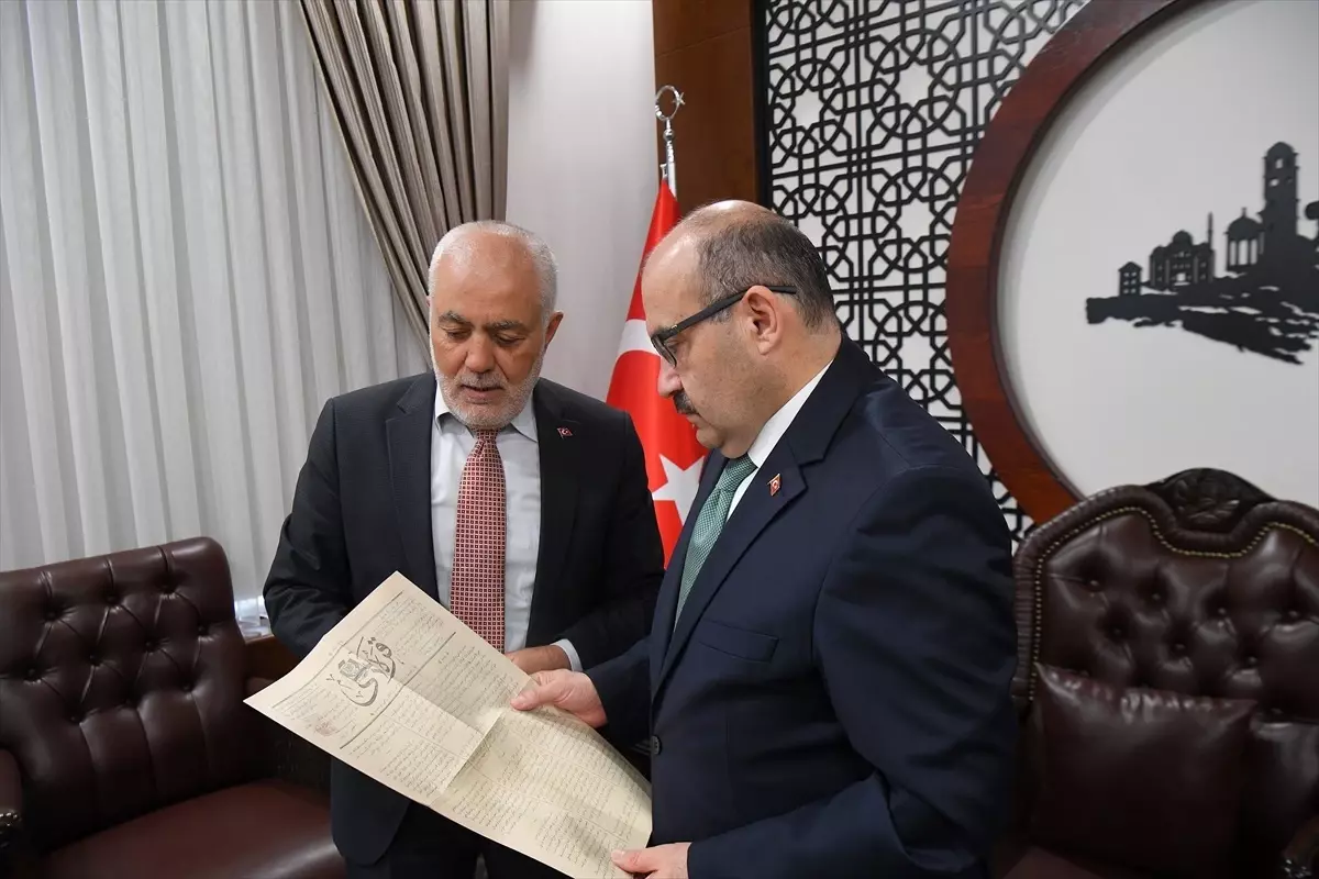 Vali Ustaoğlu Gazeteciler Cemiyeti’ni Ağırladı