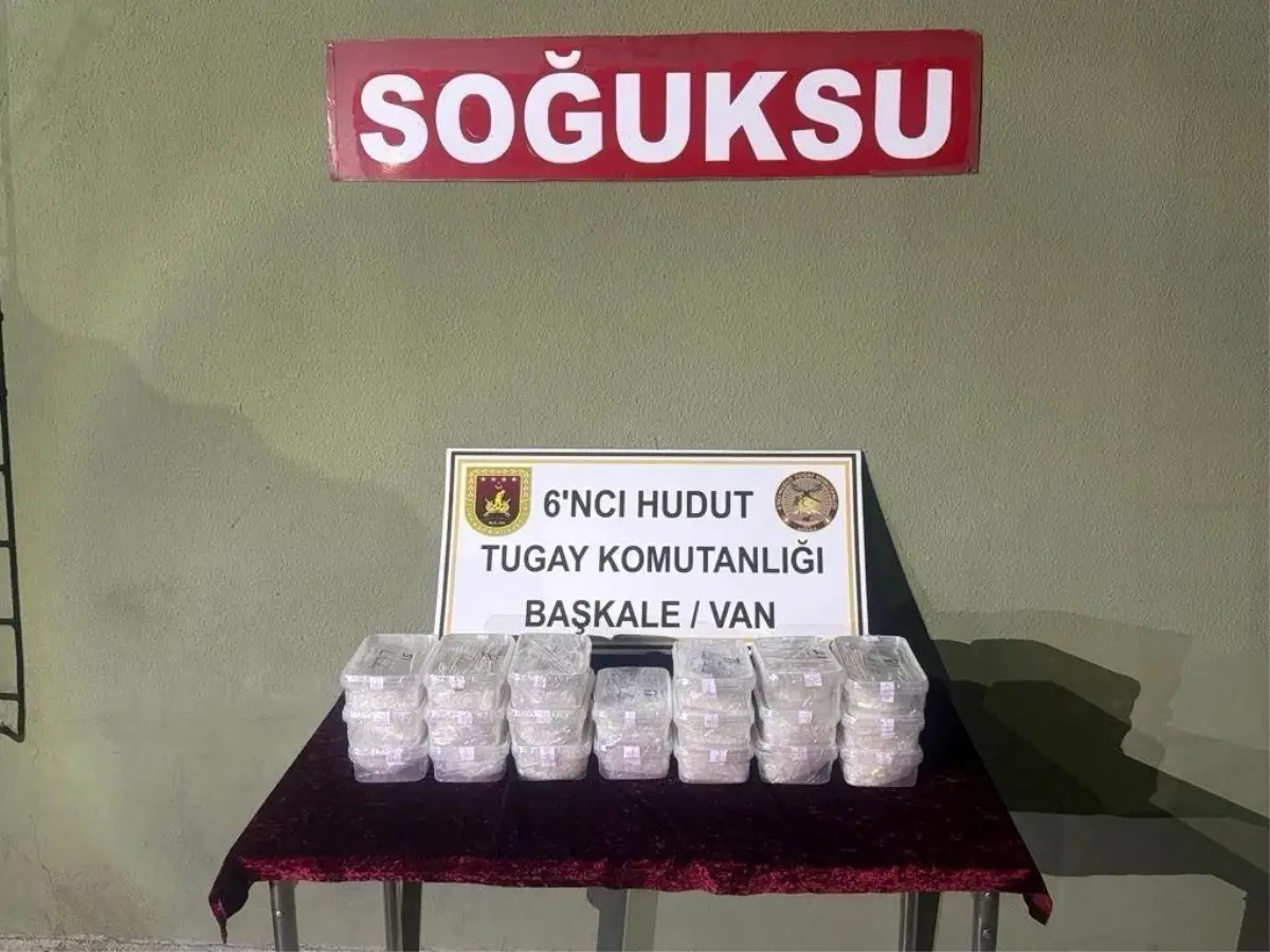 Van’da 22 Kilo Uyuşturucu Ele Geçirildi