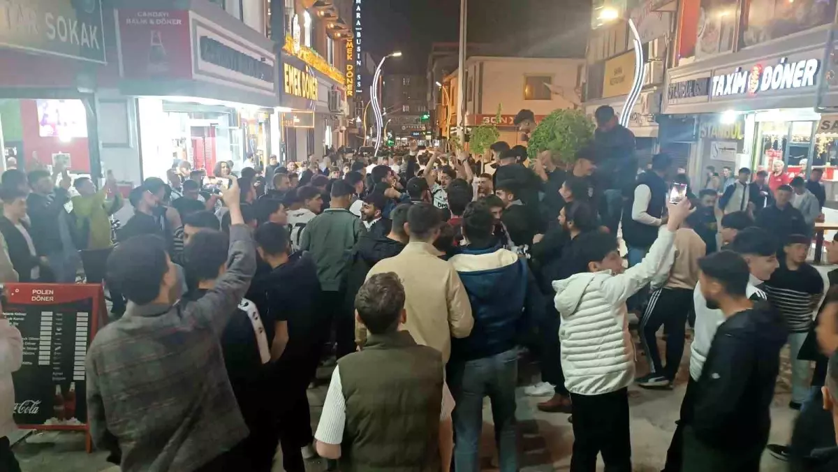 Van’da Beşiktaş Sevinci