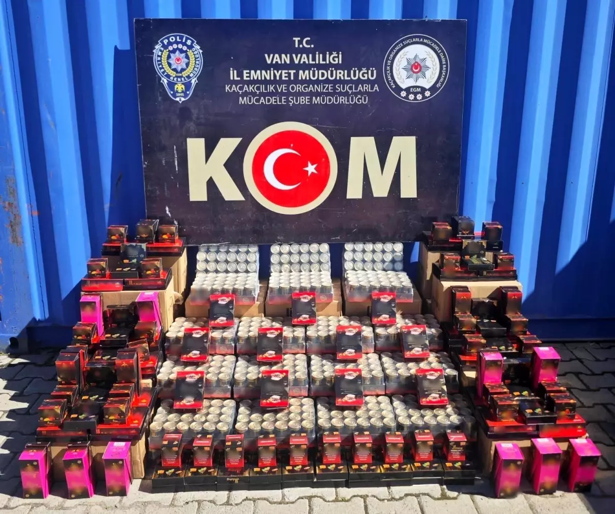 Van’da Gümrük Kaçağı Materyal Operasyonu