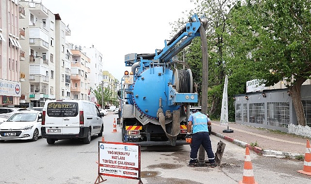 yağmur suyu sınırı paklığı sürüyor