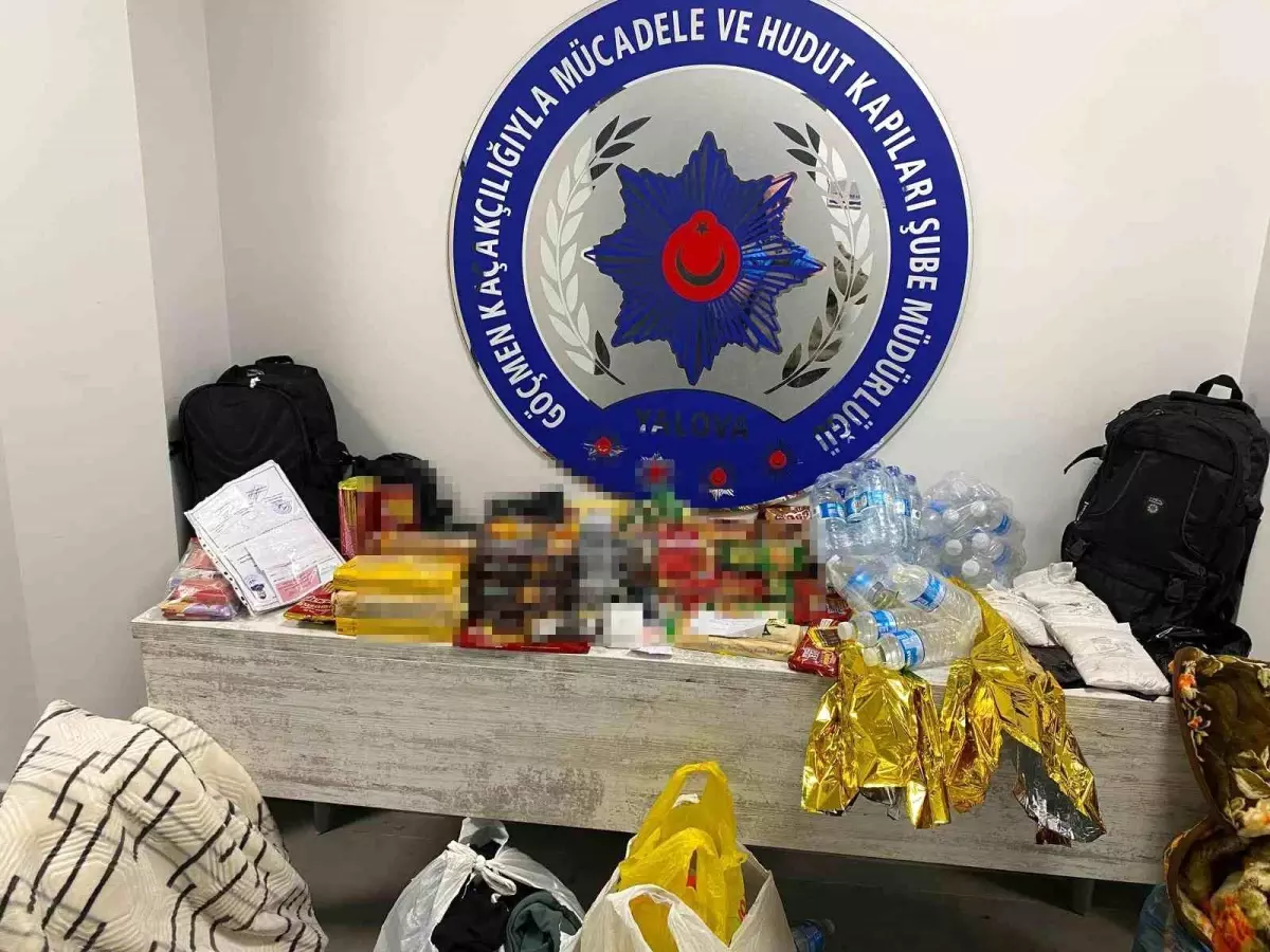 Yalova’da Göçmen Kaçakçılığı Operasyonu