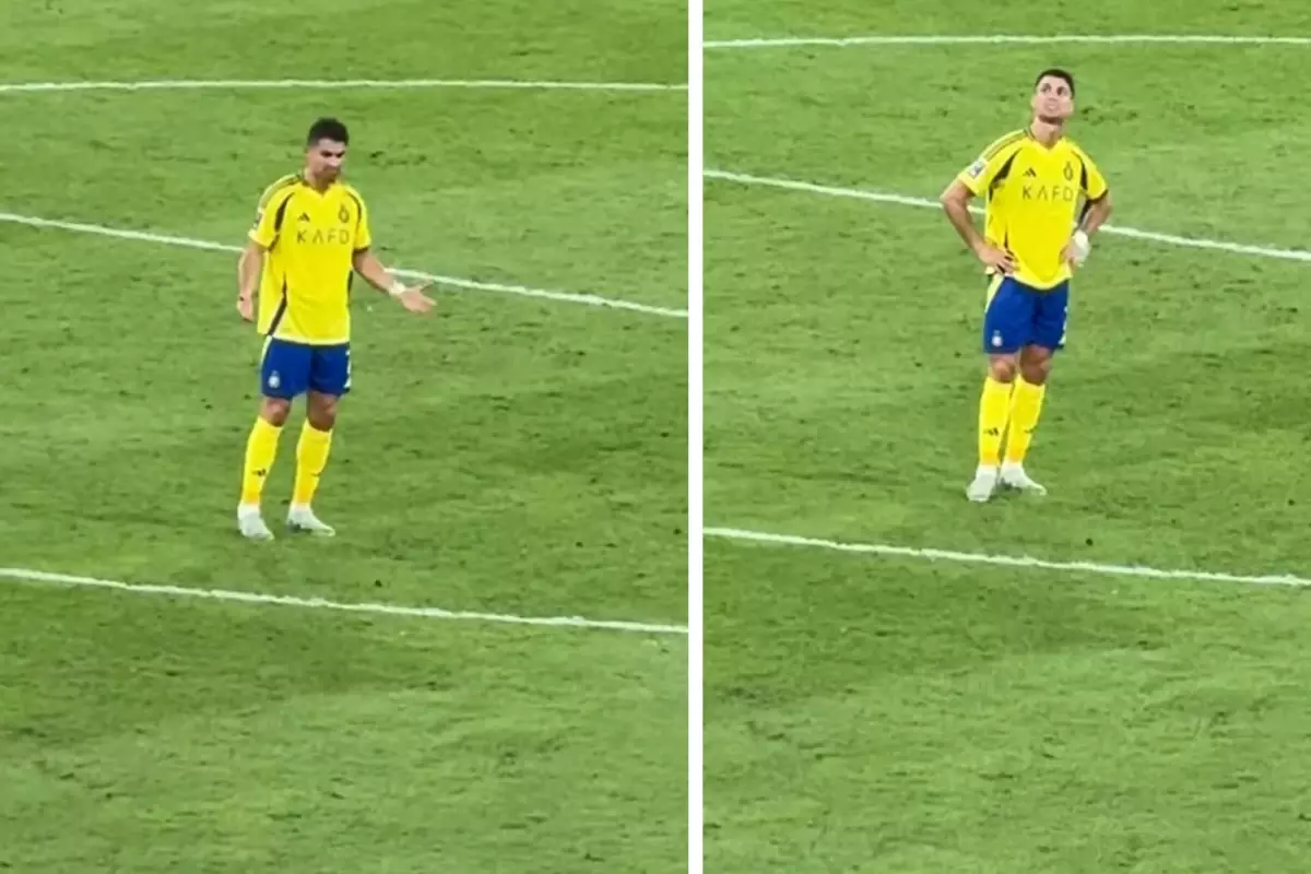 Yok artık Ronaldo! Ekibi elendi, kendisiyle tartıştı