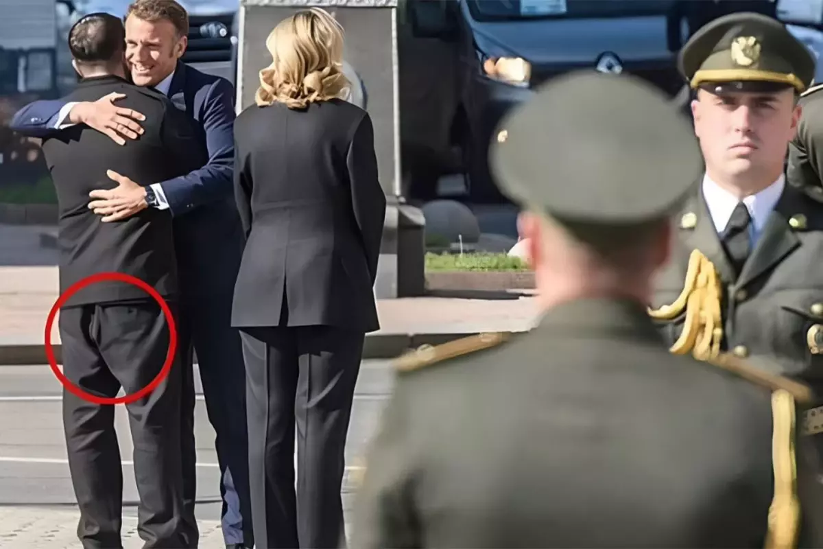 Zelensky pantolonunu zıt mi giydi? Viral olan fotoğrafın ardındaki gerçek